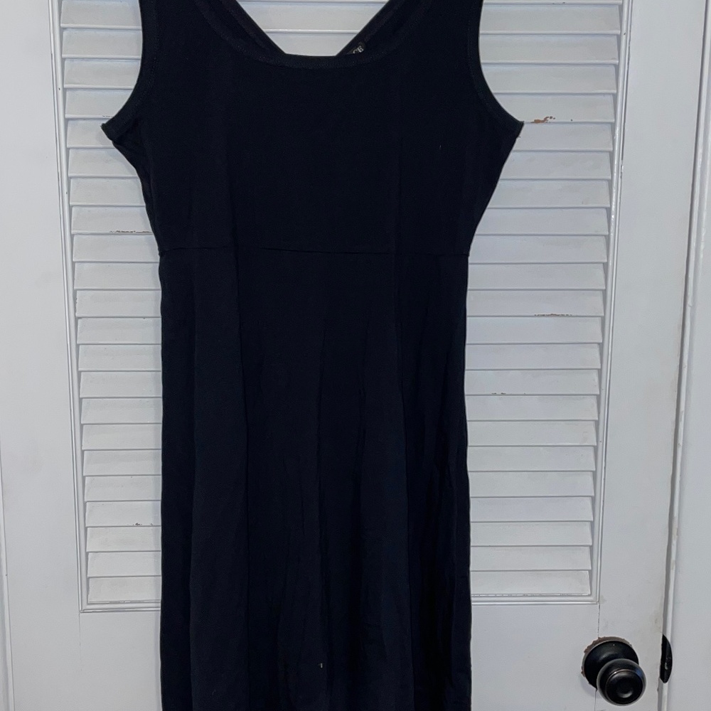 Black swing dress